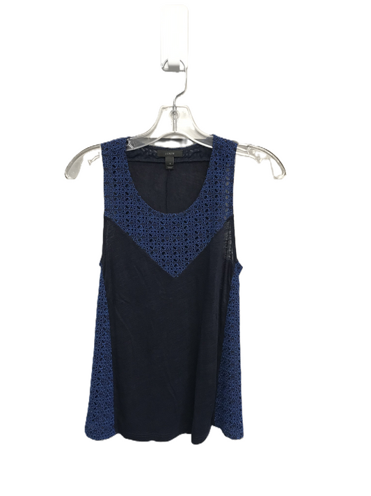 Blue Top Sleeveless By J. Crew, Size: S