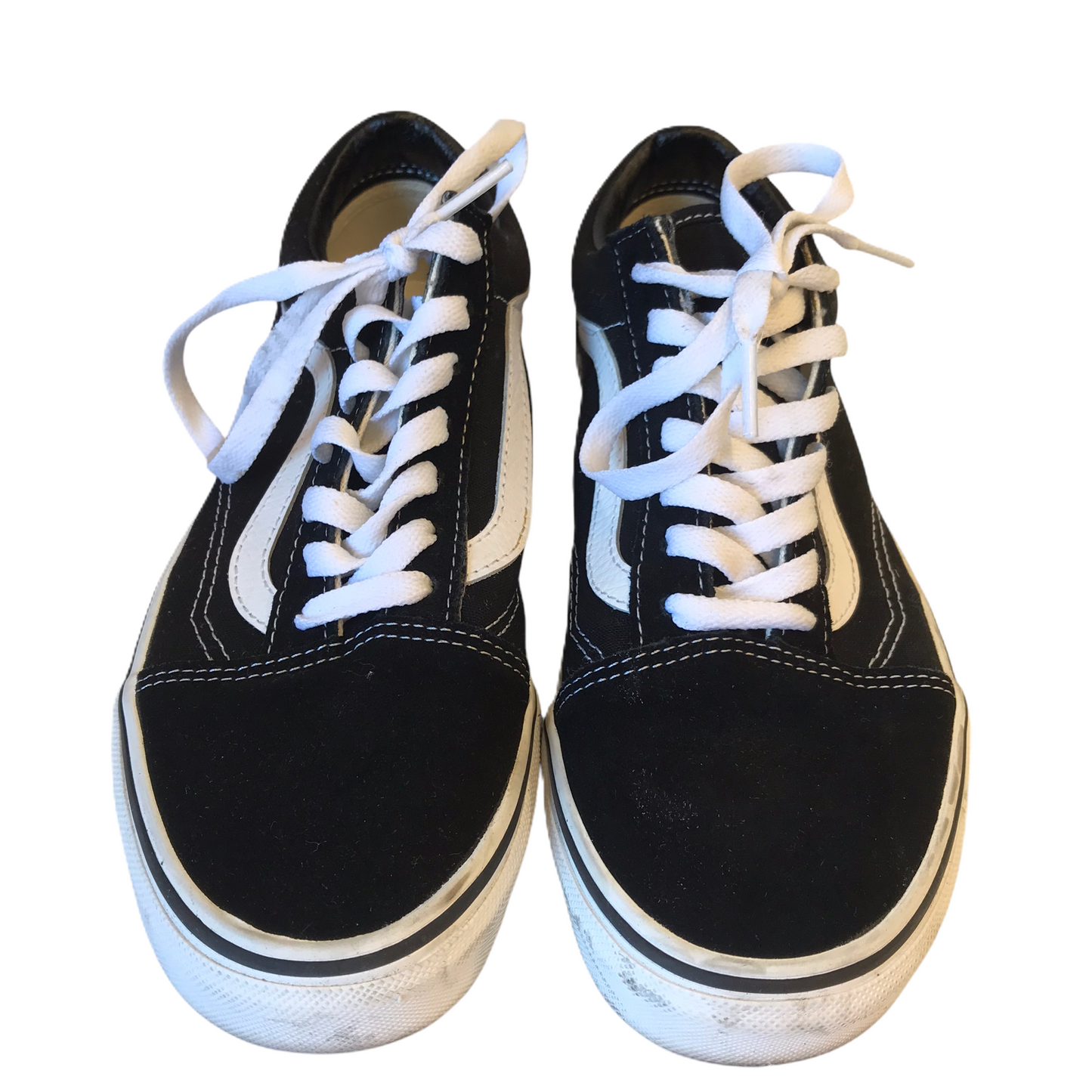 Shoes Sneakers By Vans In Black, Size: 7