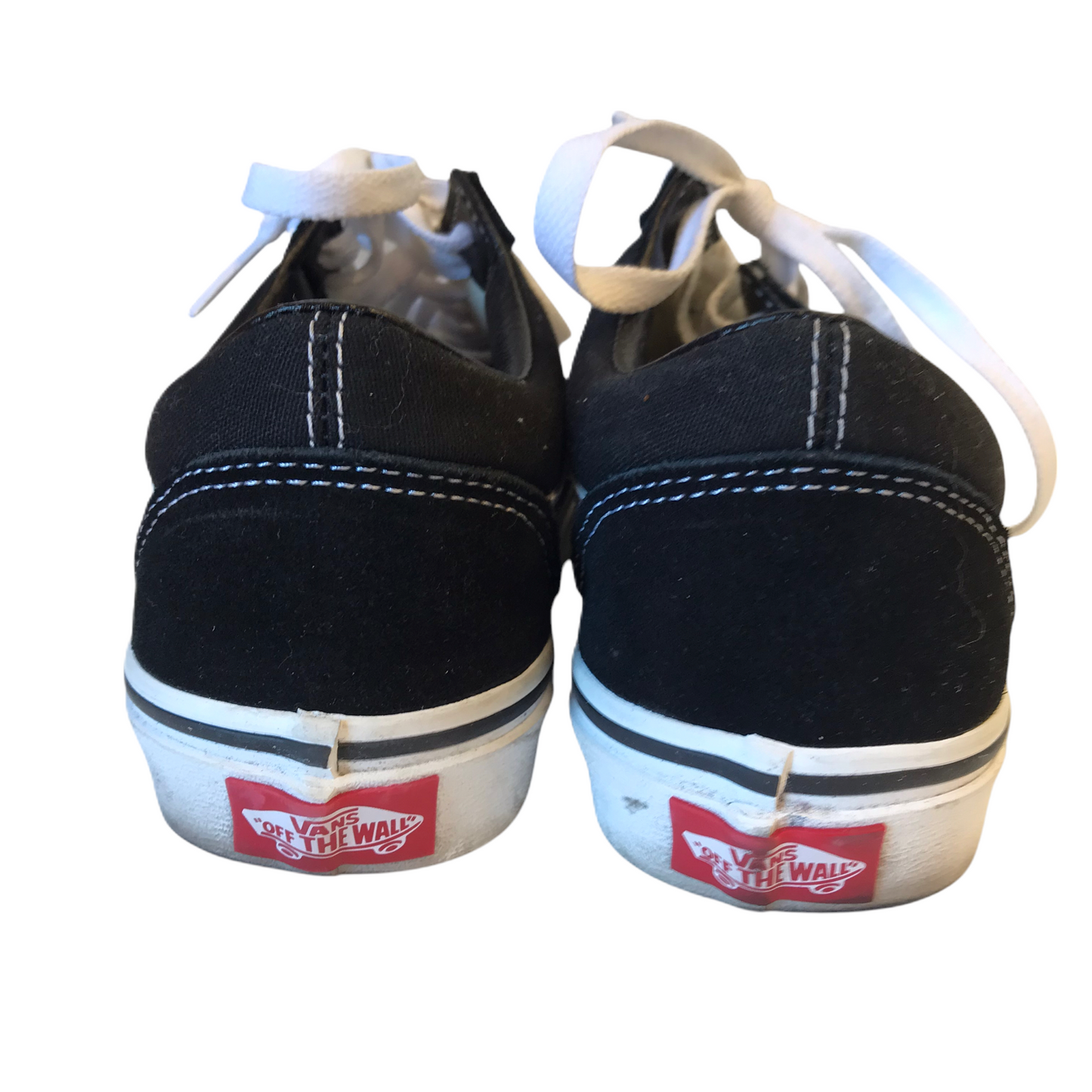 Shoes Sneakers By Vans In Black, Size: 7