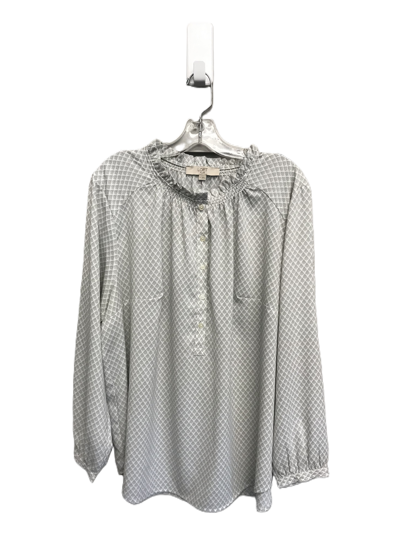 Top Long Sleeve By Loft  Size: 1x