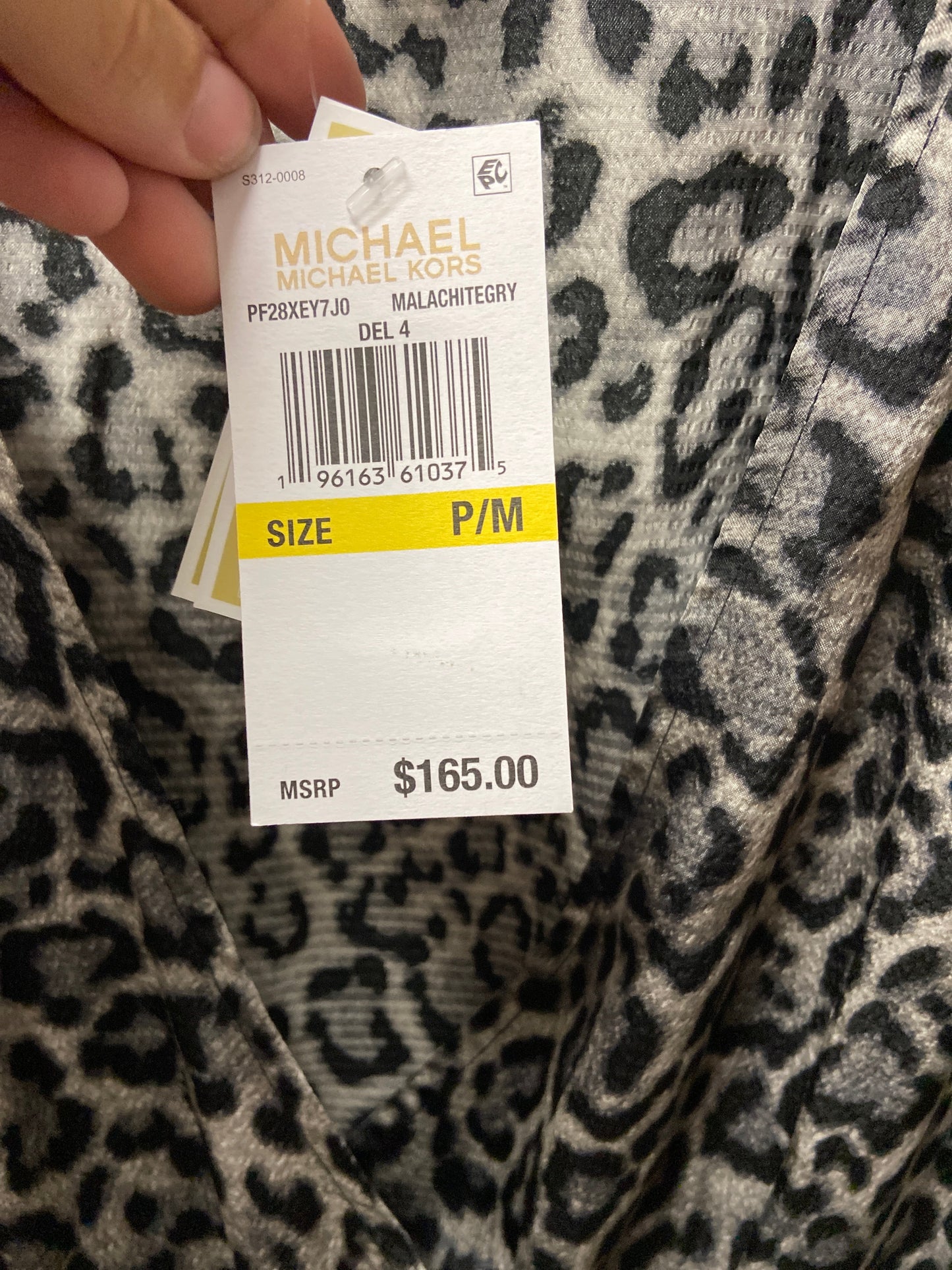 Dress Work By Michael By Michael Kors In Leopard Print, Size: M