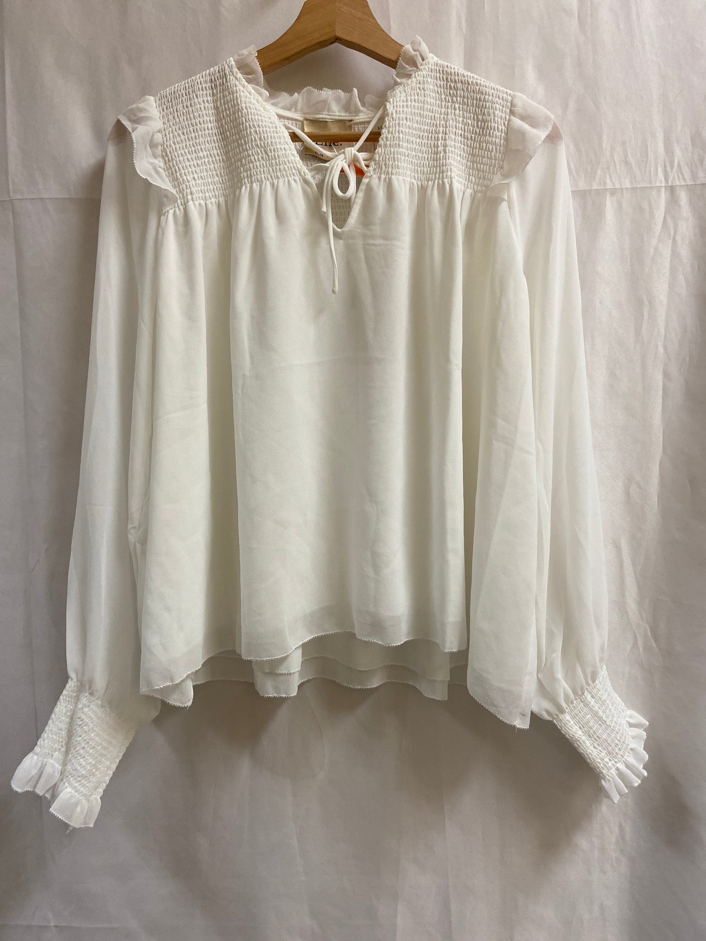 Top Long Sleeve Designer By Elie Tahari  Size: S