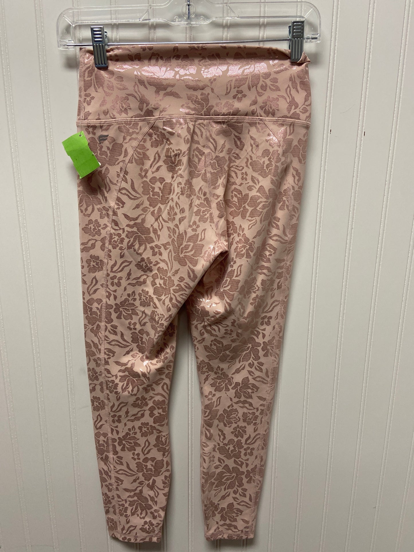 Athletic Leggings By Fabletics In Light Pink, Size: S