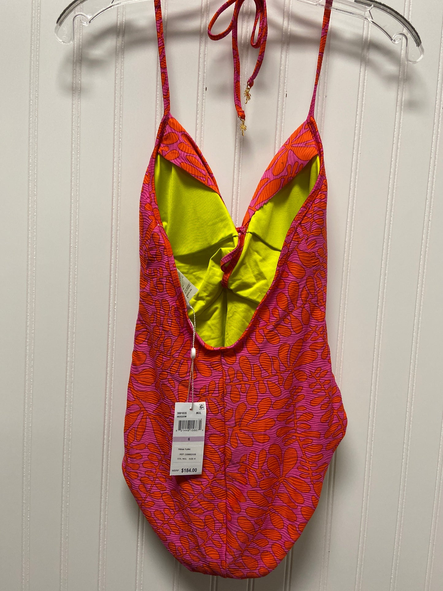 Pink Swimsuit Designer Trina Turk, Size S