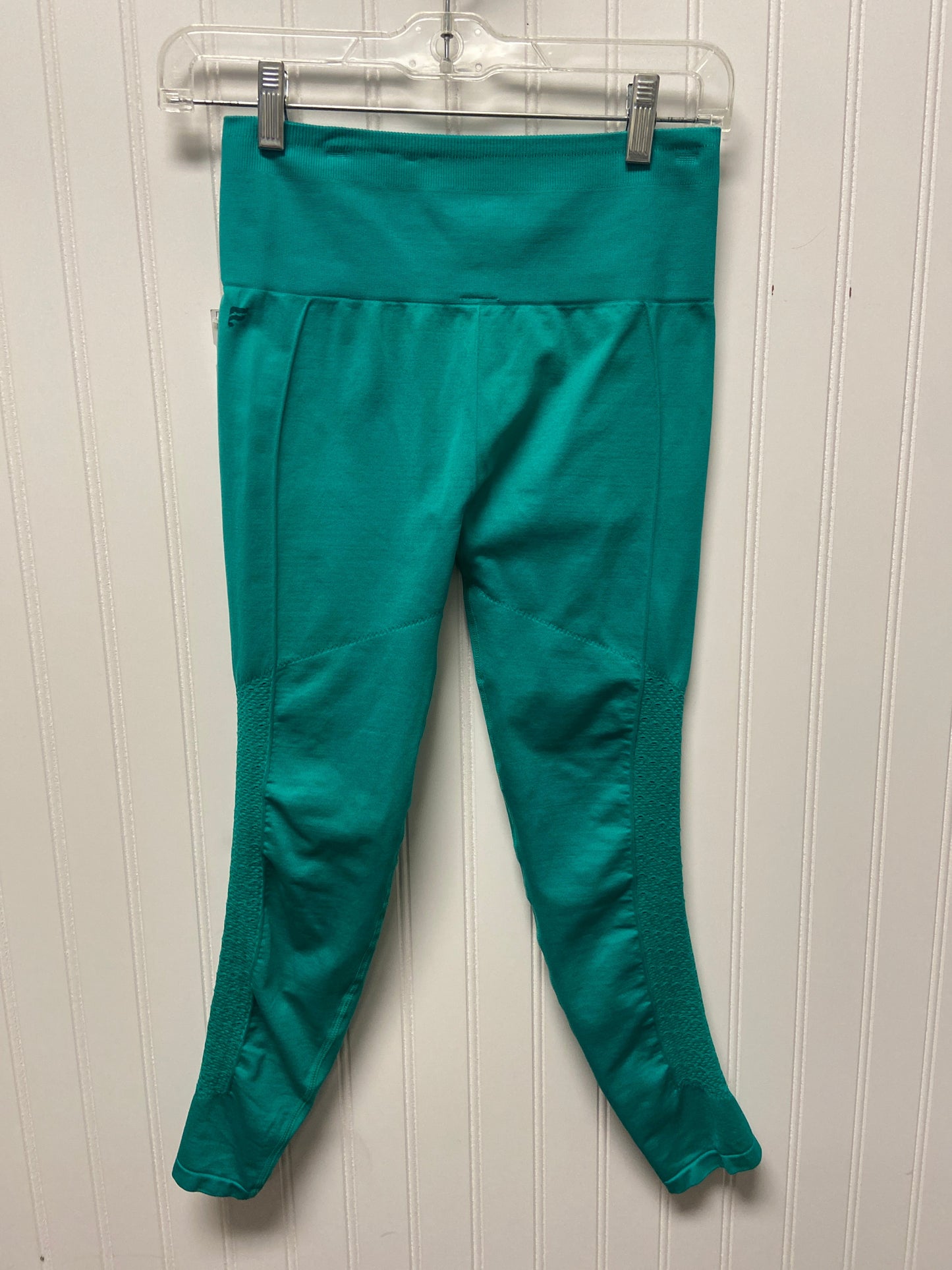 Athletic Leggings By Fabletics In Green, Size: S