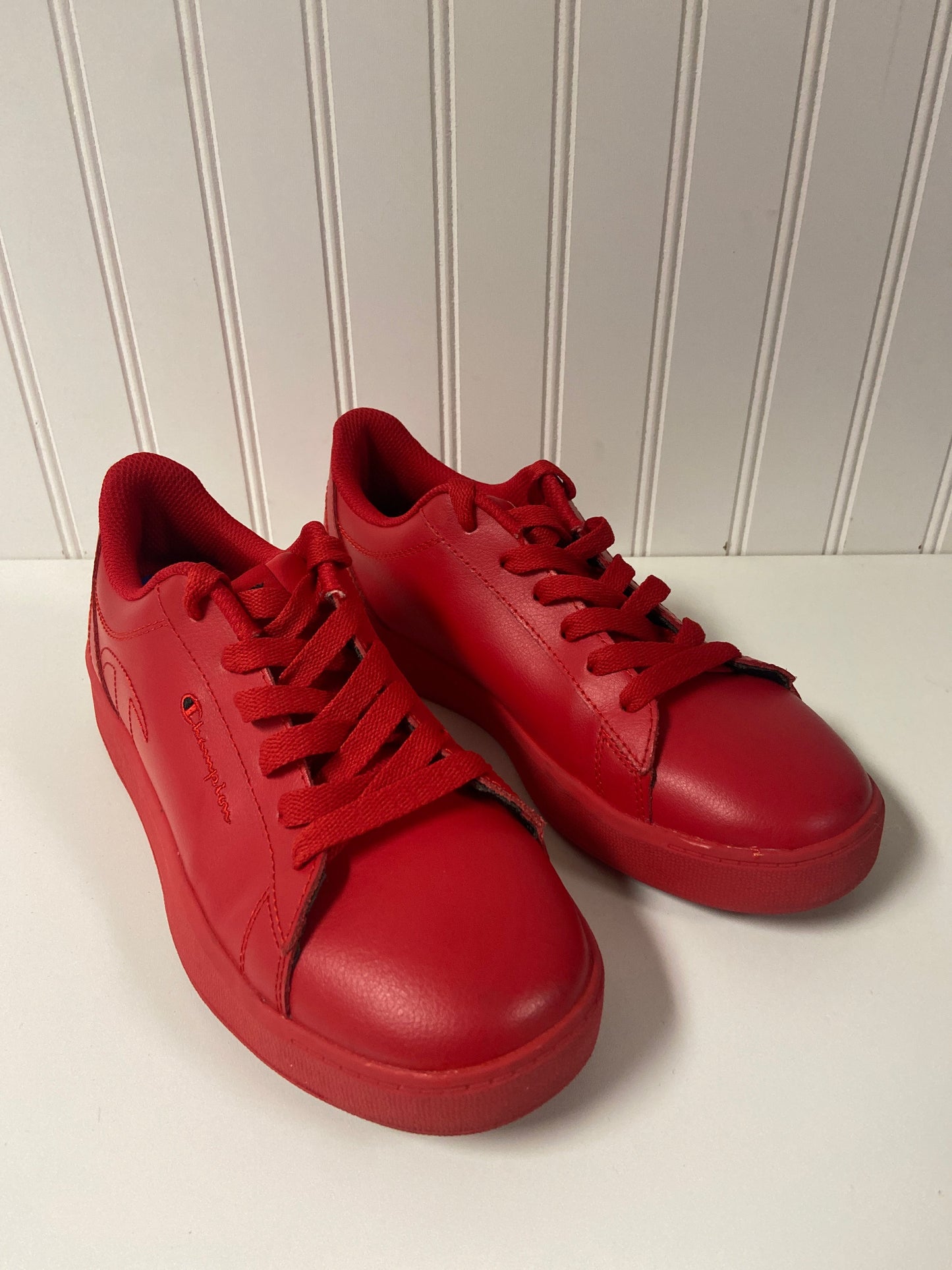 Shoes Sneakers By Champion In Red, Size: 8.5