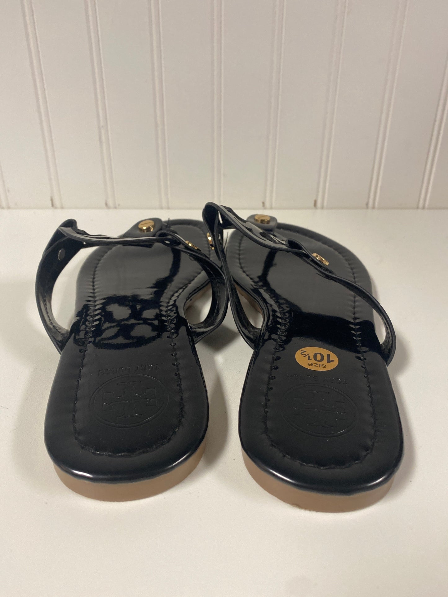 Sandals Designer By Tory Burch In Black, Size: 10.5