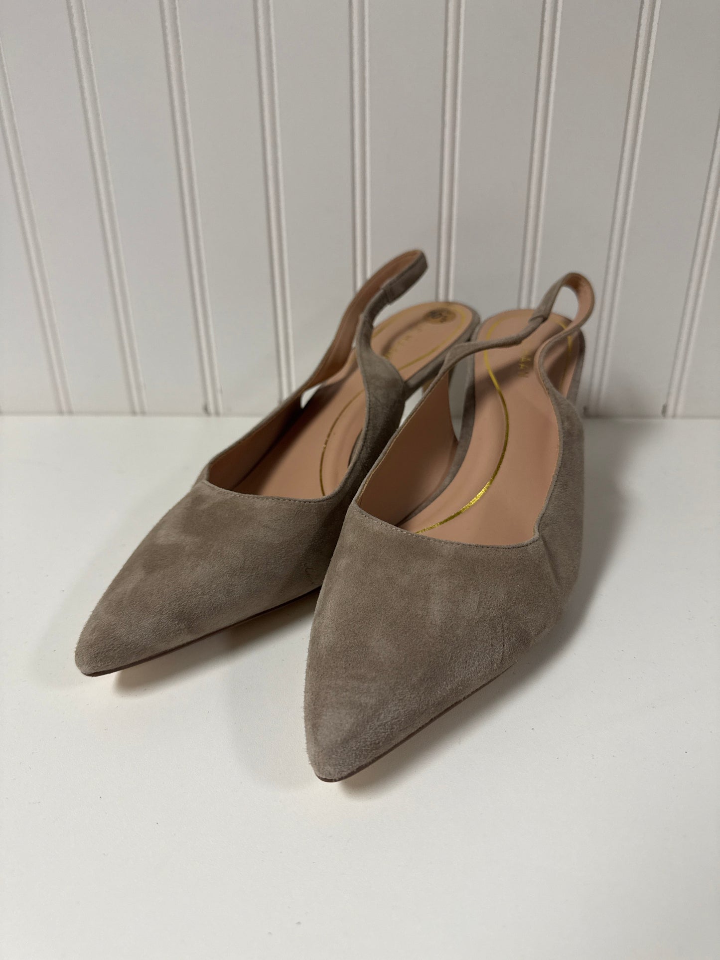 Shoes Heels Kitten By Cole-haan In Taupe, Size: 10.5