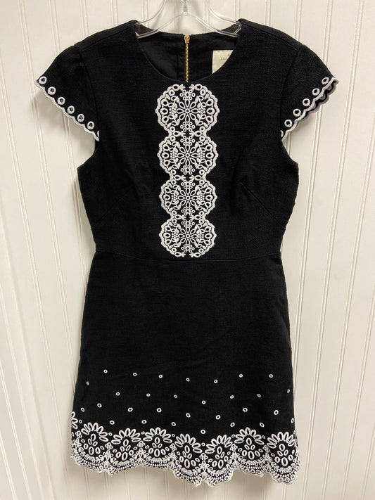 Dress Designer By Kate Spade In Black & White, Size: S