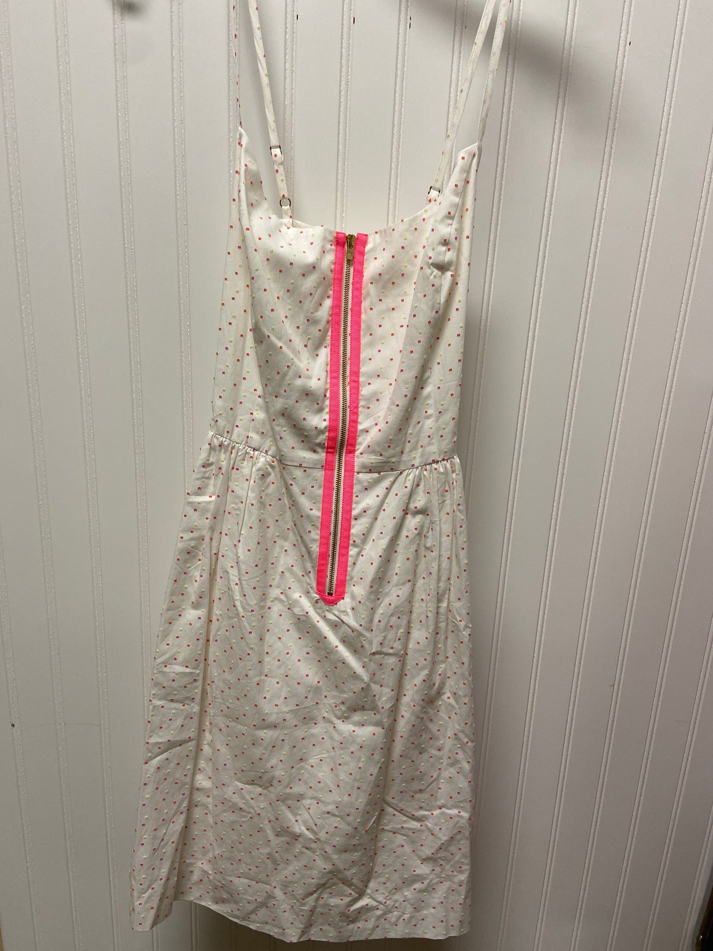 White Dress Casual Midi Lilly Pulitzer, Size 10