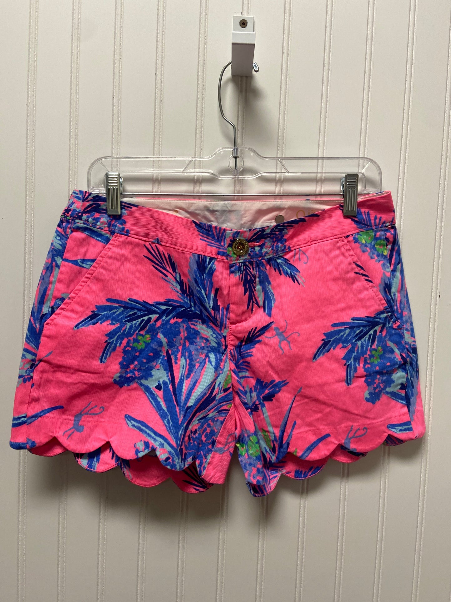 Pink Shorts Designer Lilly Pulitzer, Size 0