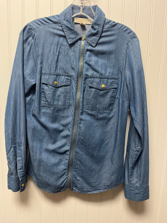 Jacket Other By Michael By Michael Kors In Blue, Size: Xs