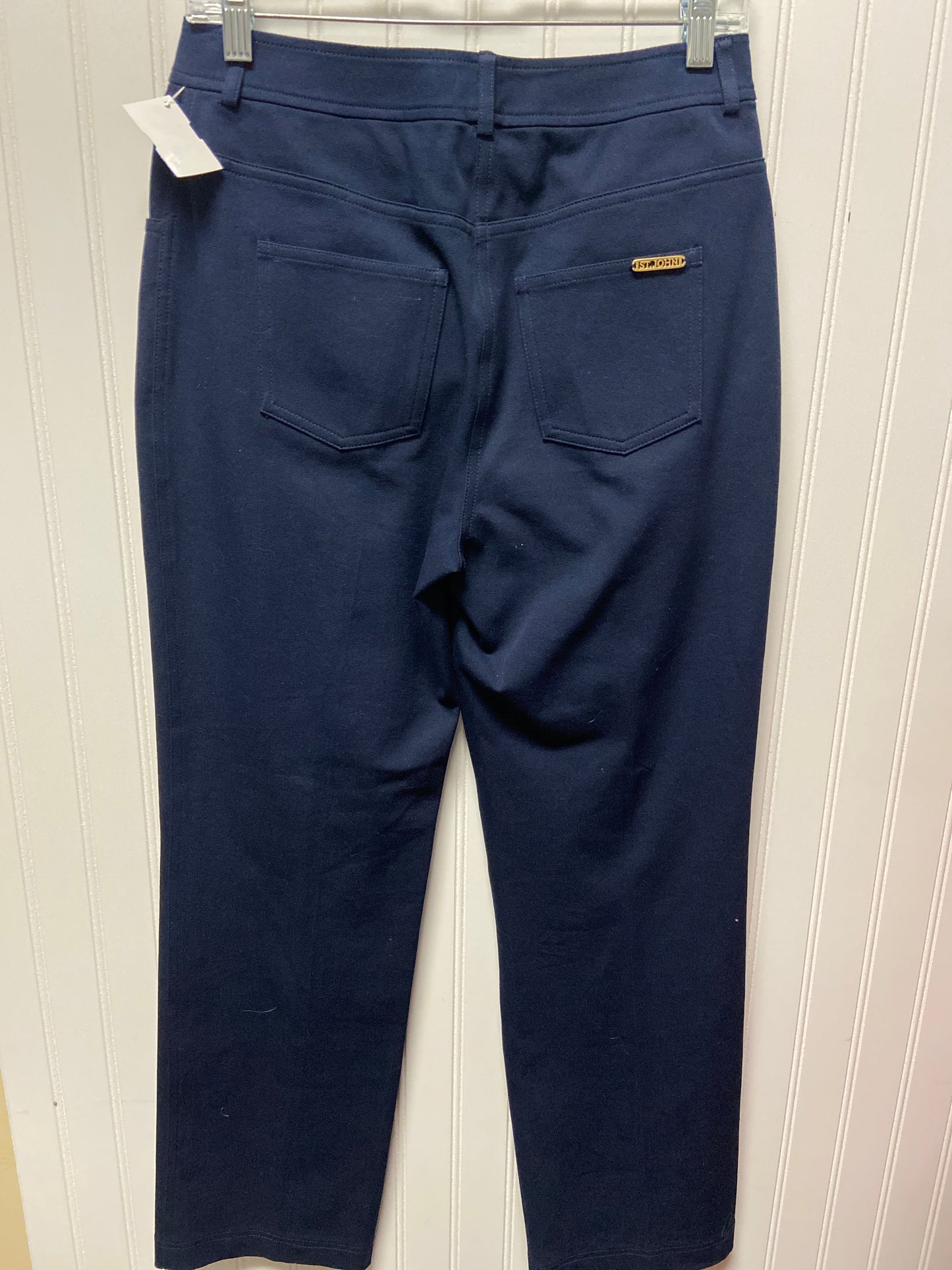 Pants Luxury Designer By St John Collection In Navy, Size: 4