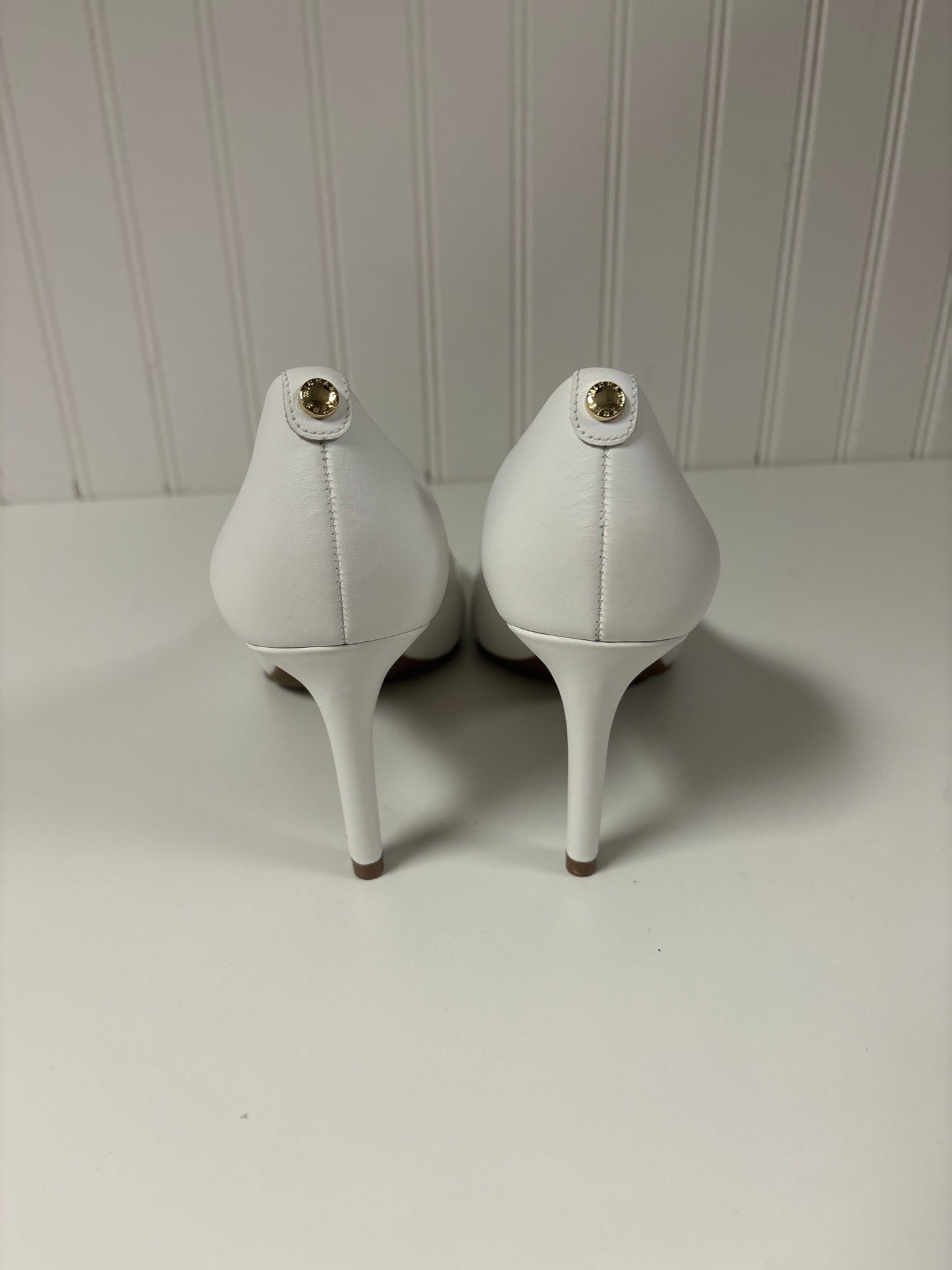 Shoes Heels Kitten By Michael By Michael Kors In White, Size: 8