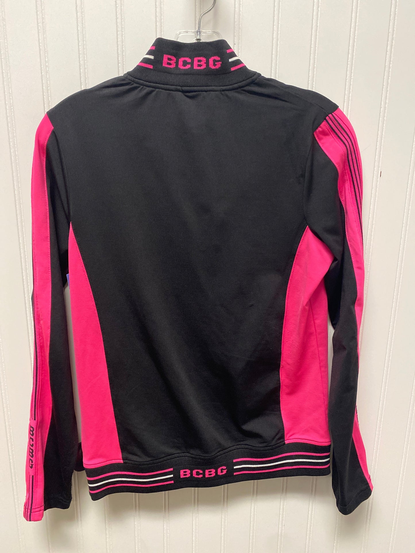 Jacket Other By Bcbgmaxazria In Black & Pink, Size: S