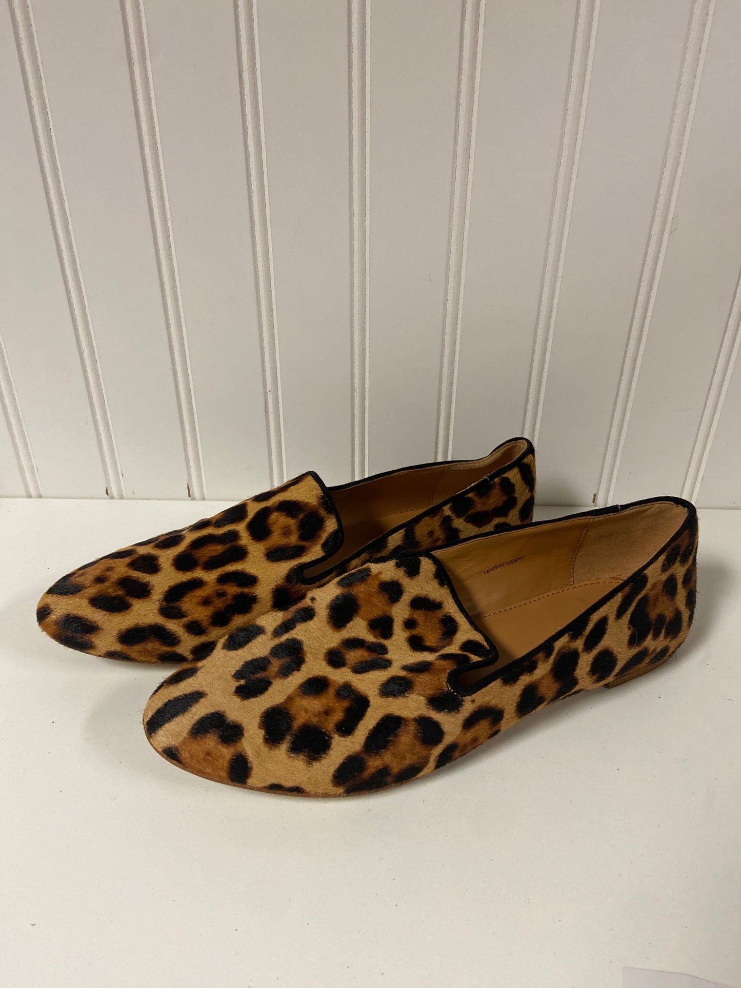 Shoes Flats By J. Crew In Animal Print, Size: 7.5