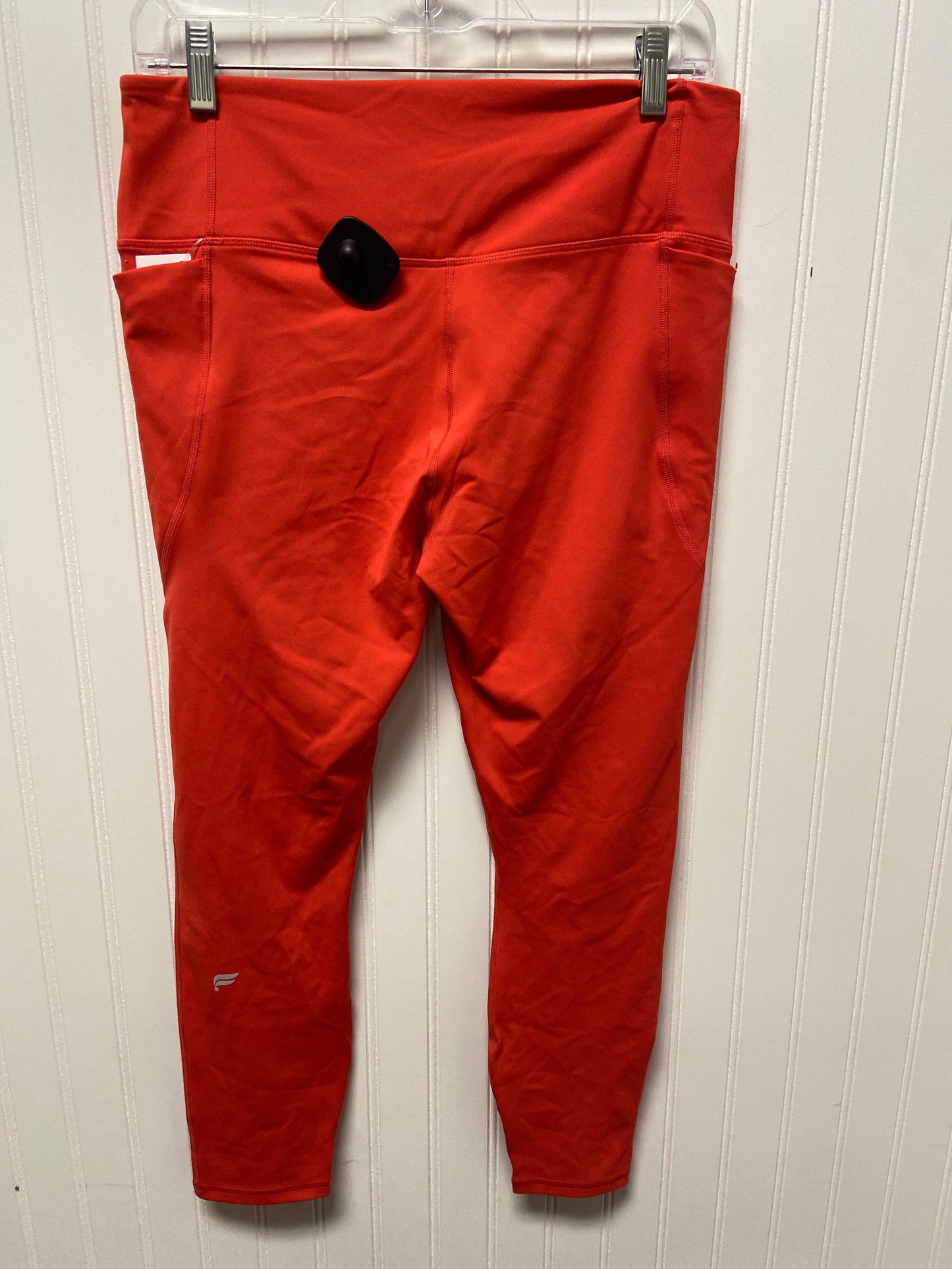 Athletic Pants By Fabletics In Red, Size: 12