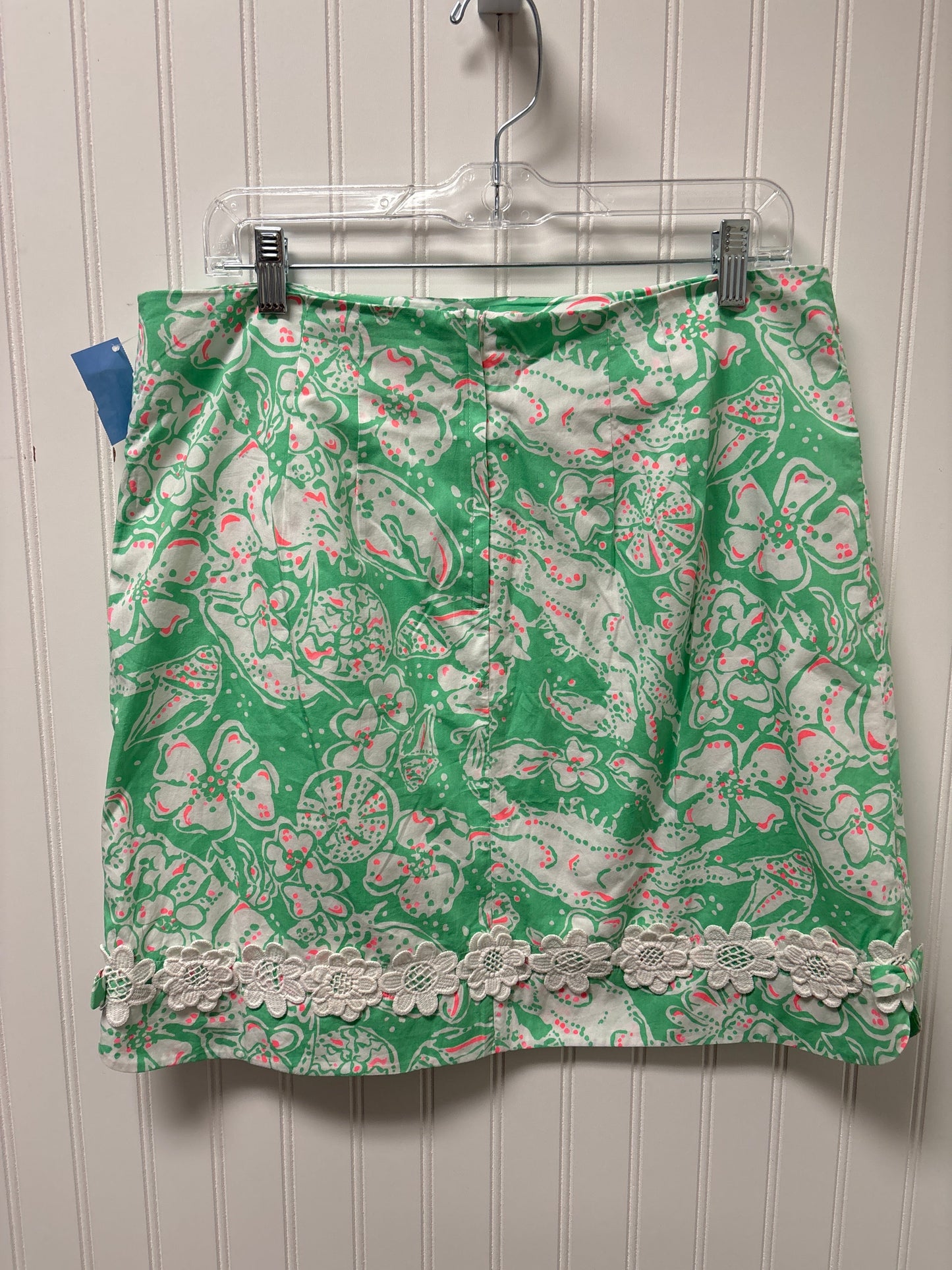 Skirt Designer By Lilly Pulitzer In Green, Size: L