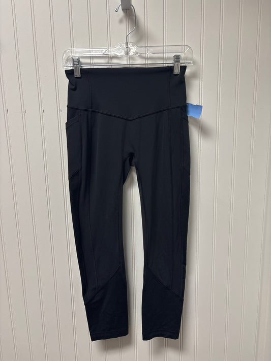 Athletic Leggings Capris By Lululemon In Black, Size: 6