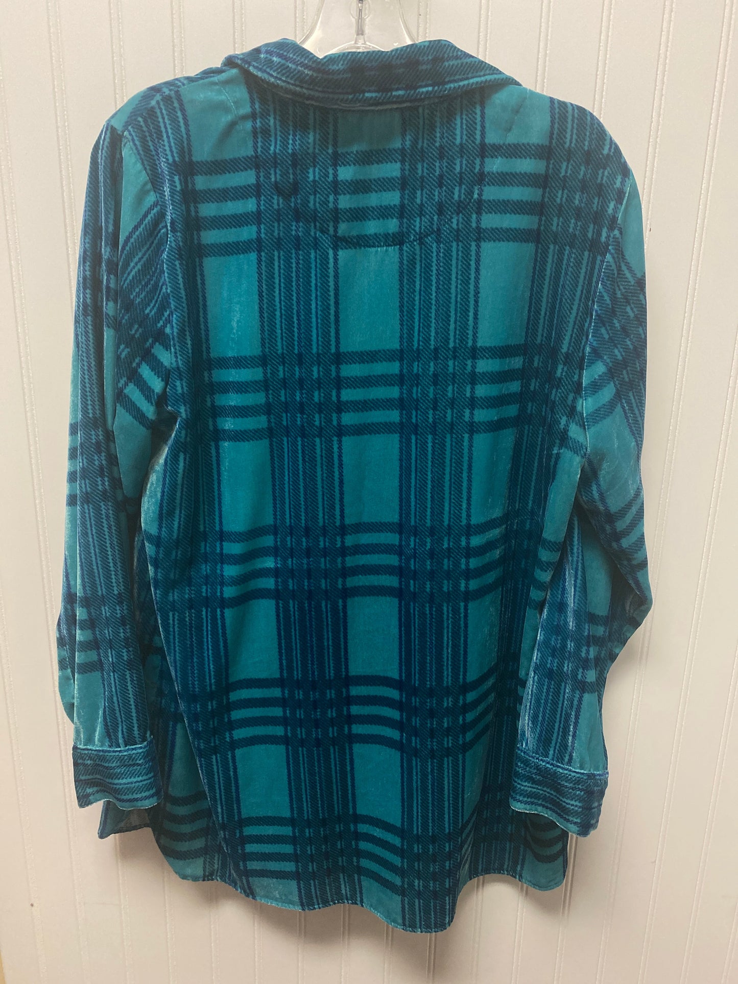 Top Long Sleeve By Soft Surroundings In Blue, Size: M