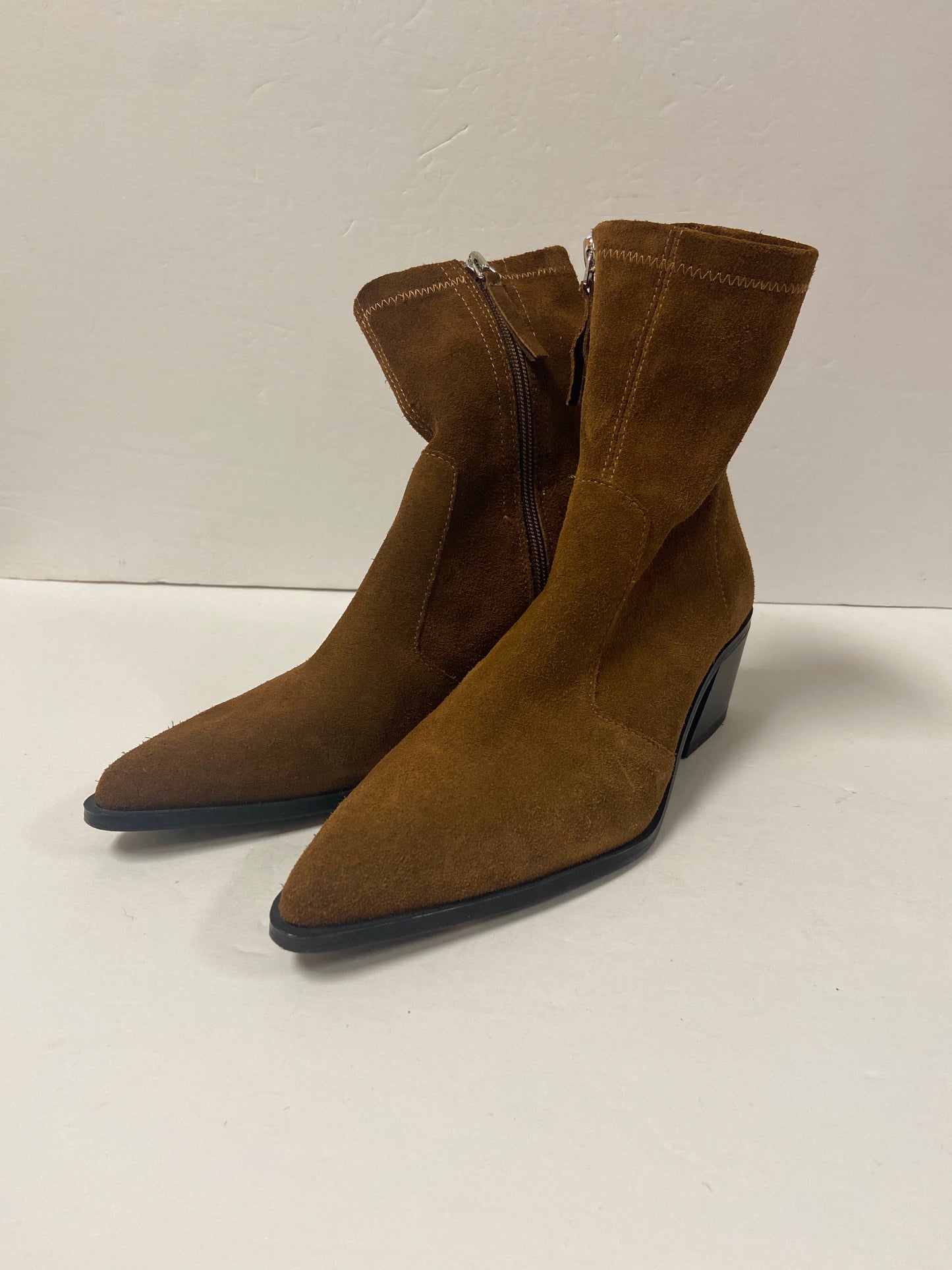 Boots Ankle Heels By Zara  Size: 7