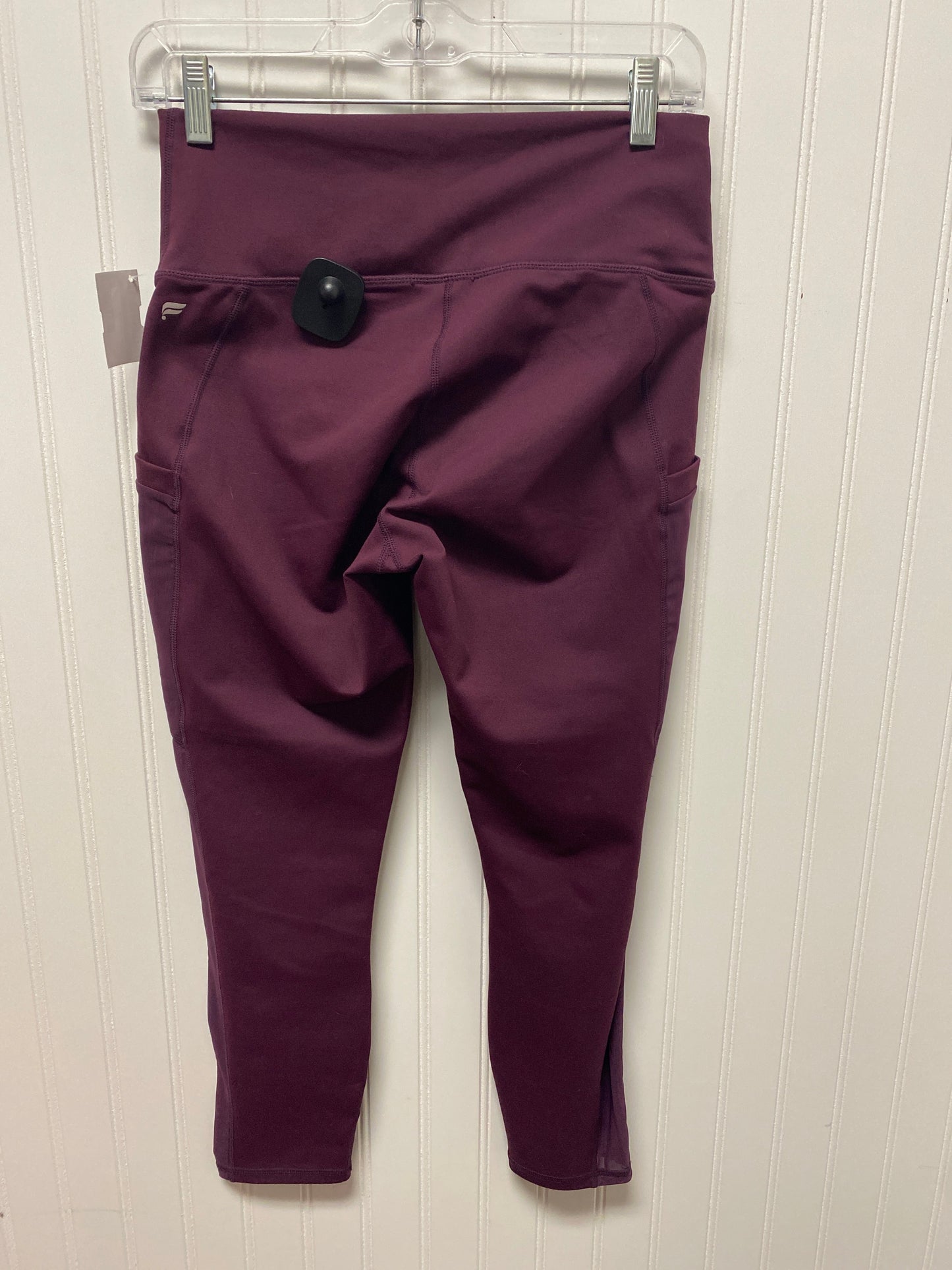 Purple Athletic Leggings Fabletics, Size M