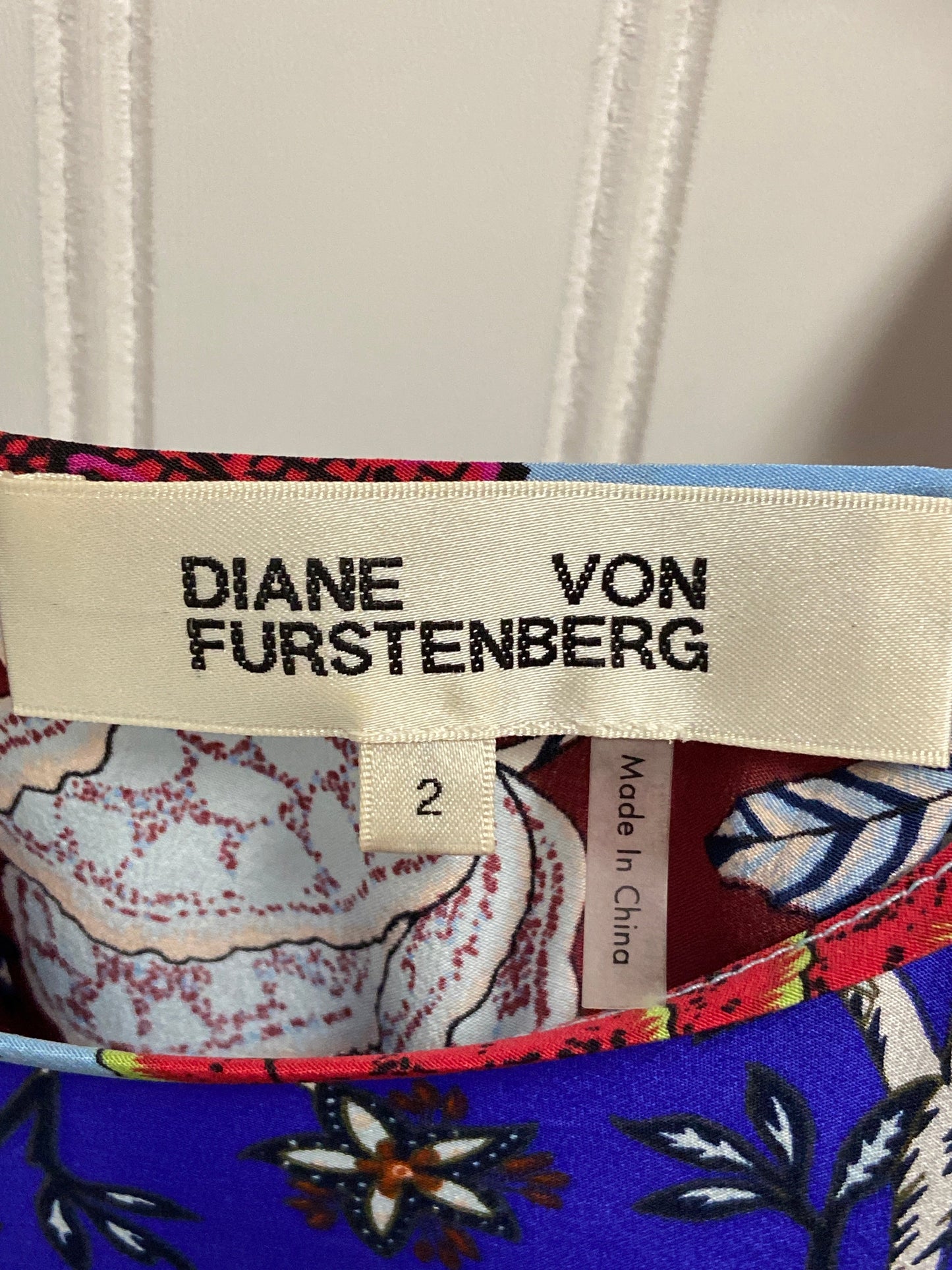 Dress Designer By Diane Von Furstenberg In Multi-colored, Size: Xs