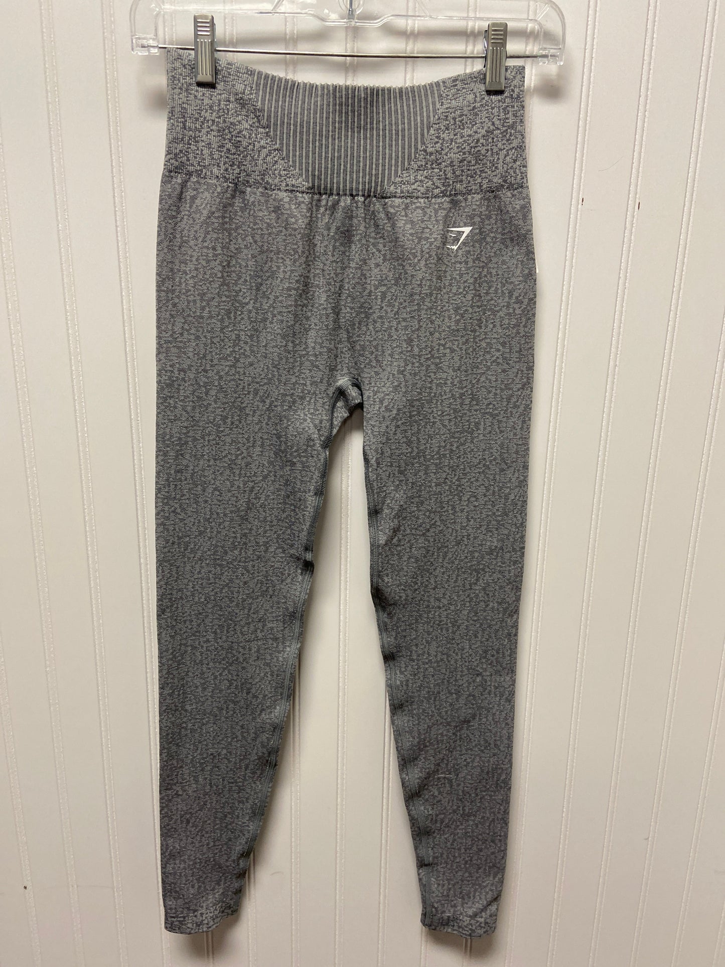 Athletic Leggings By Gym Shark In Grey, Size: S