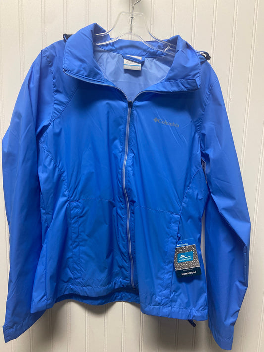 Athletic Jacket By Columbia In Blue, Size: M