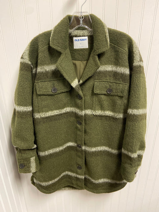 Coat Wool By Old Navy In Green, Size: S