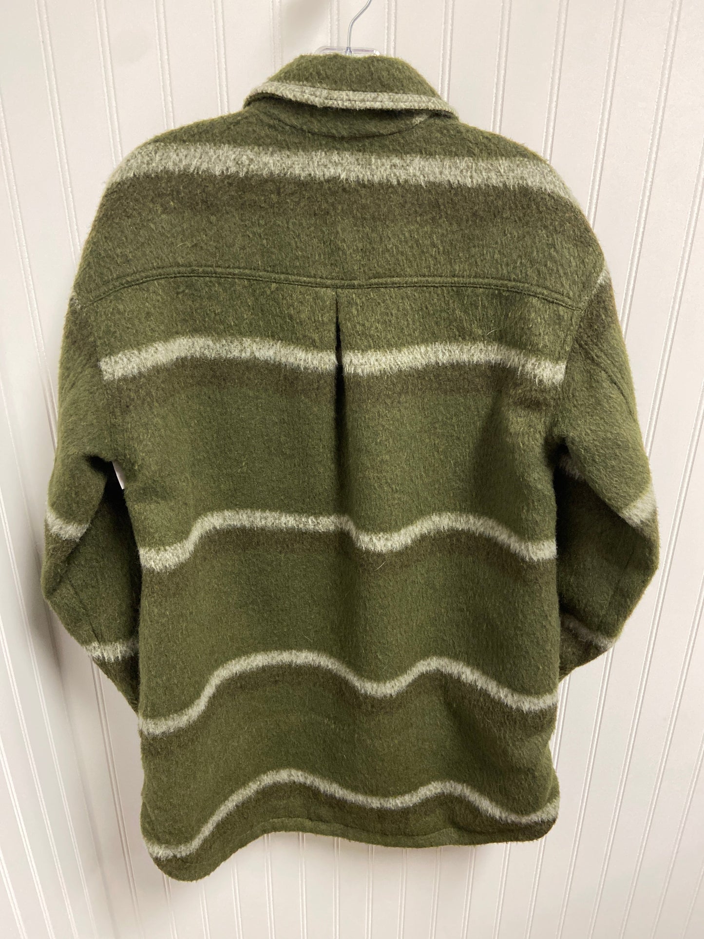 Coat Wool By Old Navy In Green, Size: S