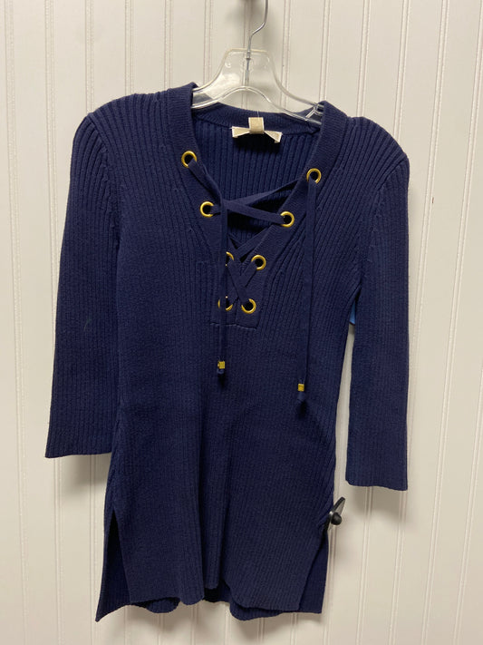 Sweater By Michael By Michael Kors In Blue, Size: Xs