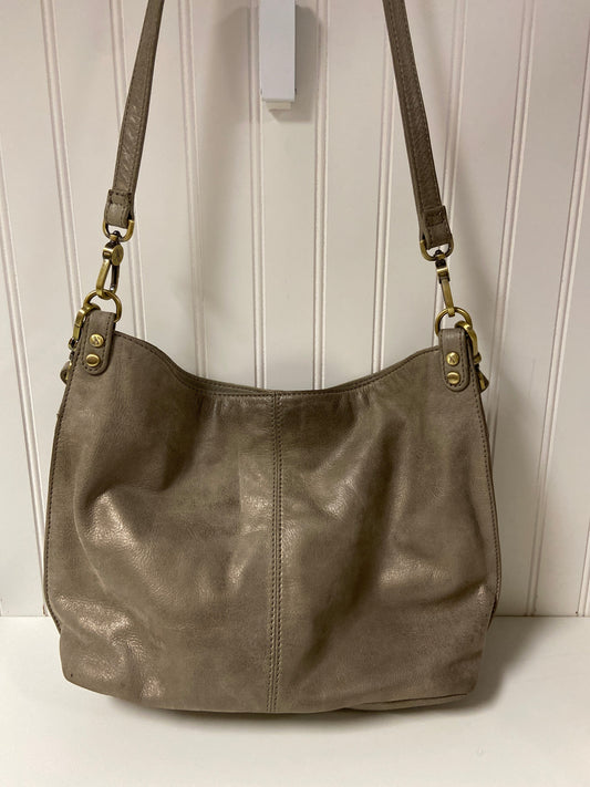 Handbag Leather By Hobo Intl, Size: Large