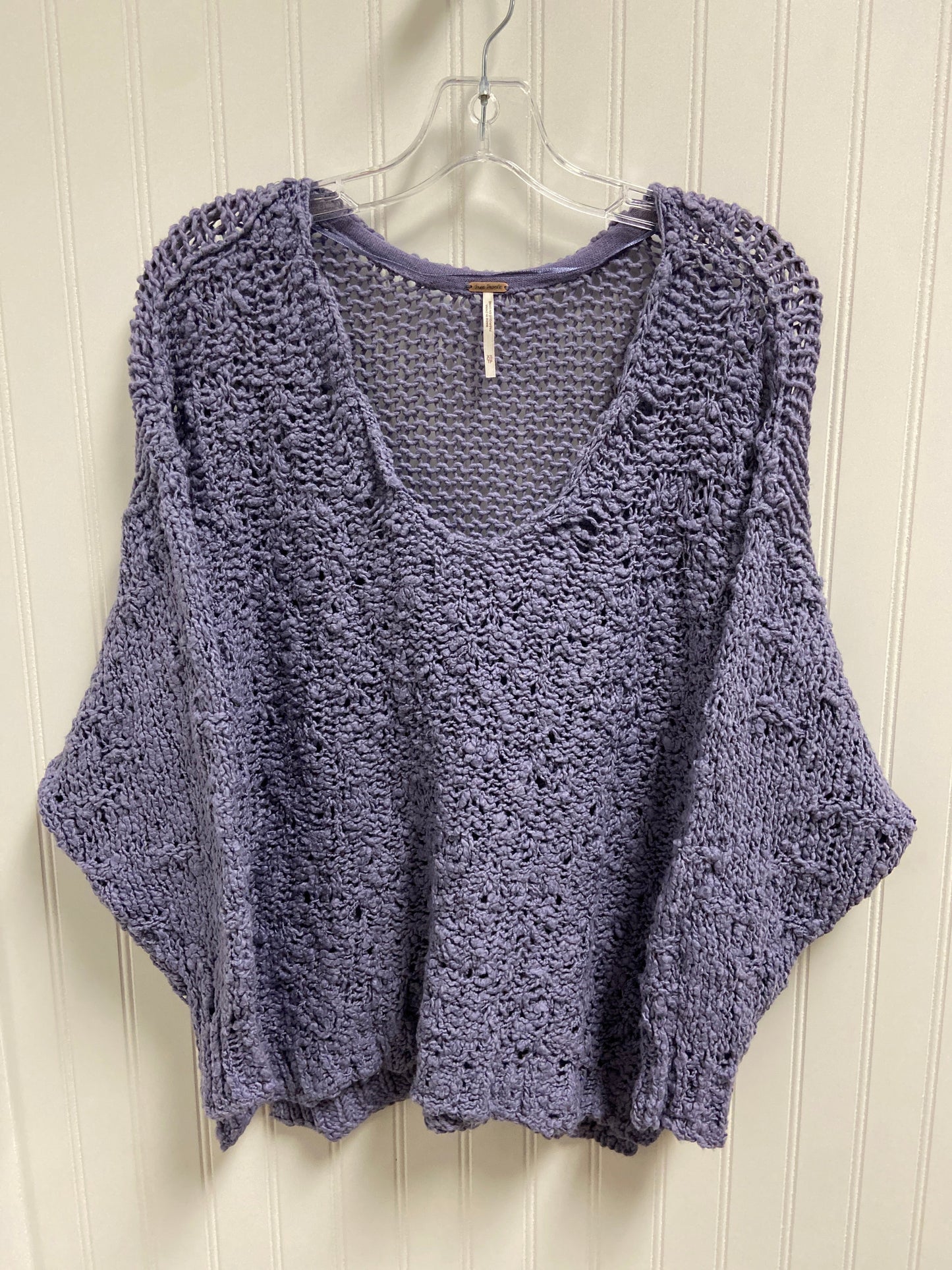 Sweater By Free People In Purple, Size: Xs