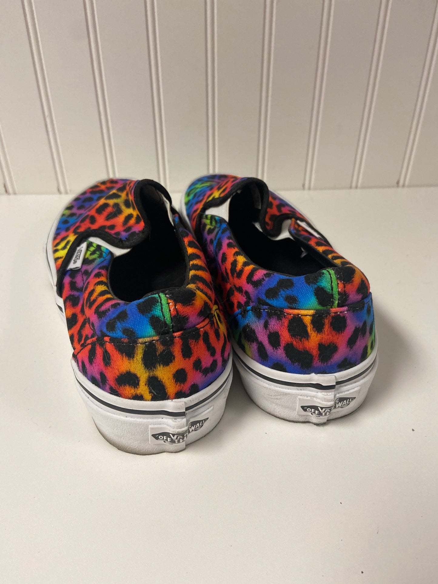 Shoes Sneakers By Vans In Animal Print, Size: 9