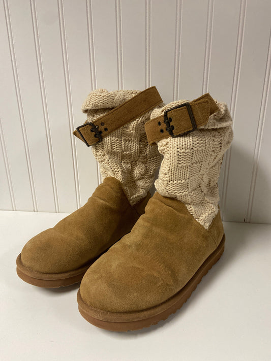 Boots Designer By Ugg In Tan, Size: 8