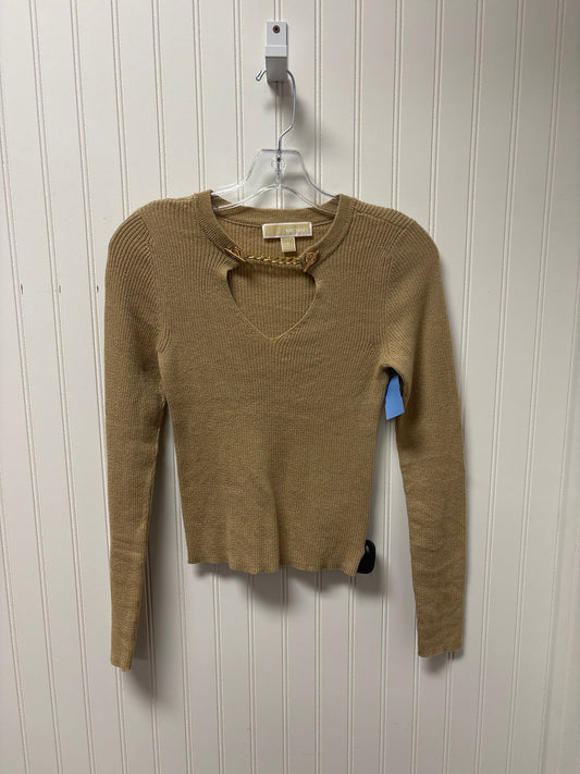 Sweater By Michael By Michael Kors In Tan, Size: S