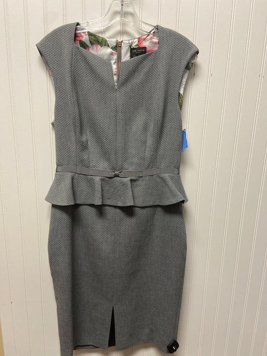 Dress Work By Ted Baker In Grey, Size: Xl