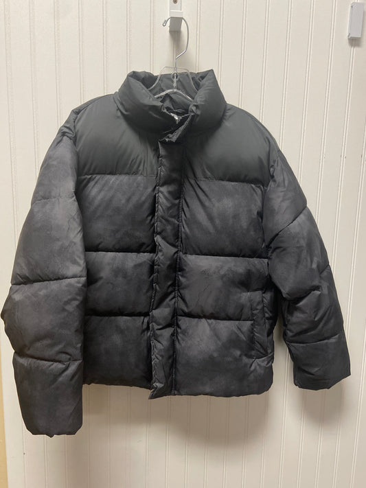 Jacket Puffer & Quilted By Fabletics In Grey, Size: S