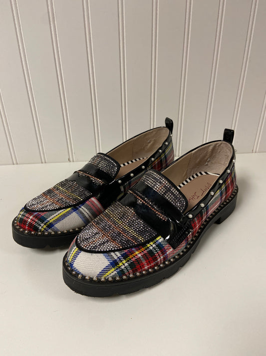 Shoes Flats By Betsey Johnson In Plaid Pattern, Size: 7