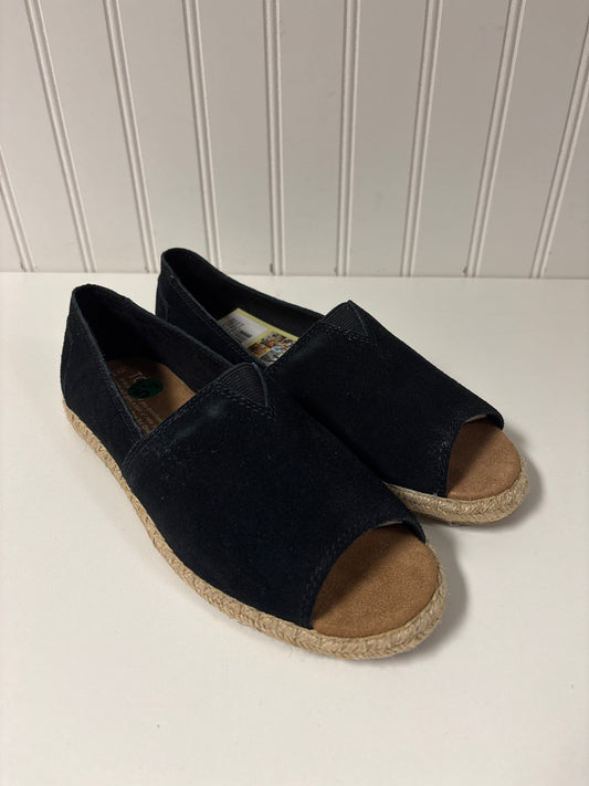 Shoes Flats By Toms In Black, Size: 5.5