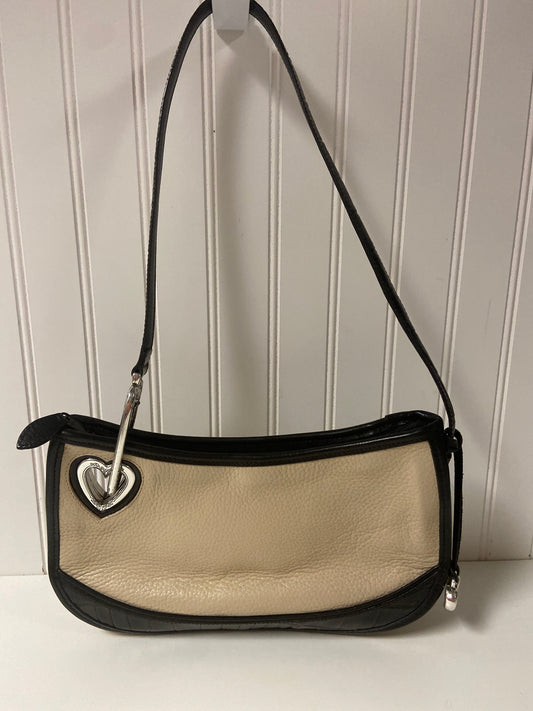 Handbag Leather By Brighton, Size: Medium