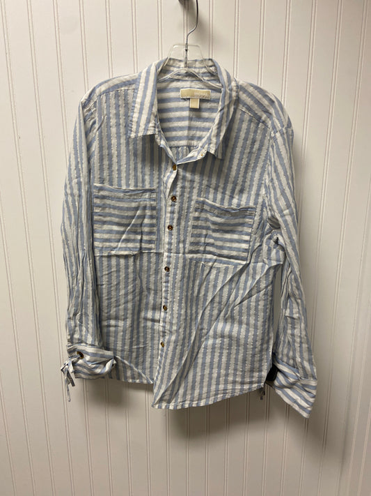Blouse Long Sleeve By Michael By Michael Kors  Size: 1x