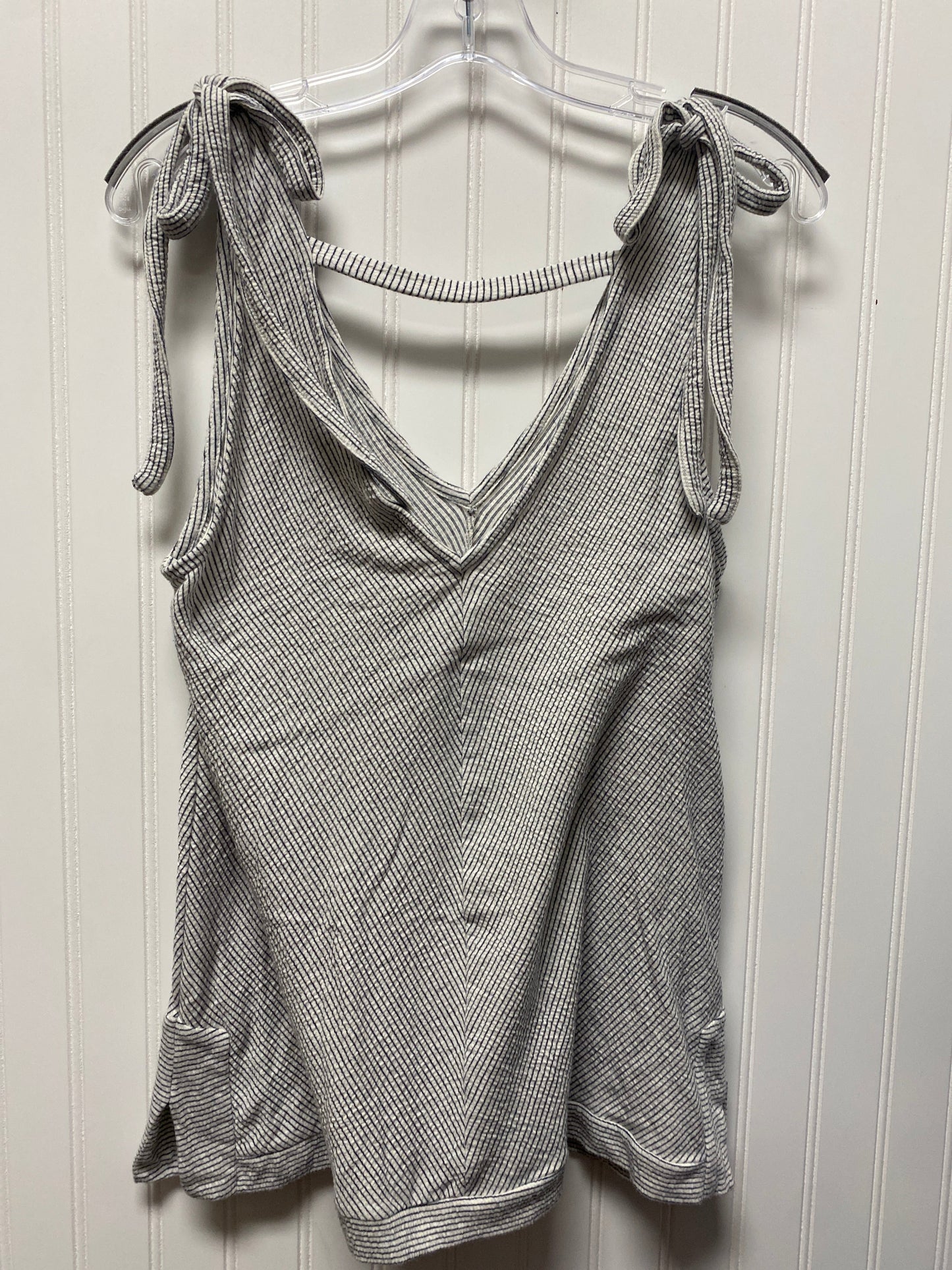 Striped Pattern Top Sleeveless Lucky Brand, Size M