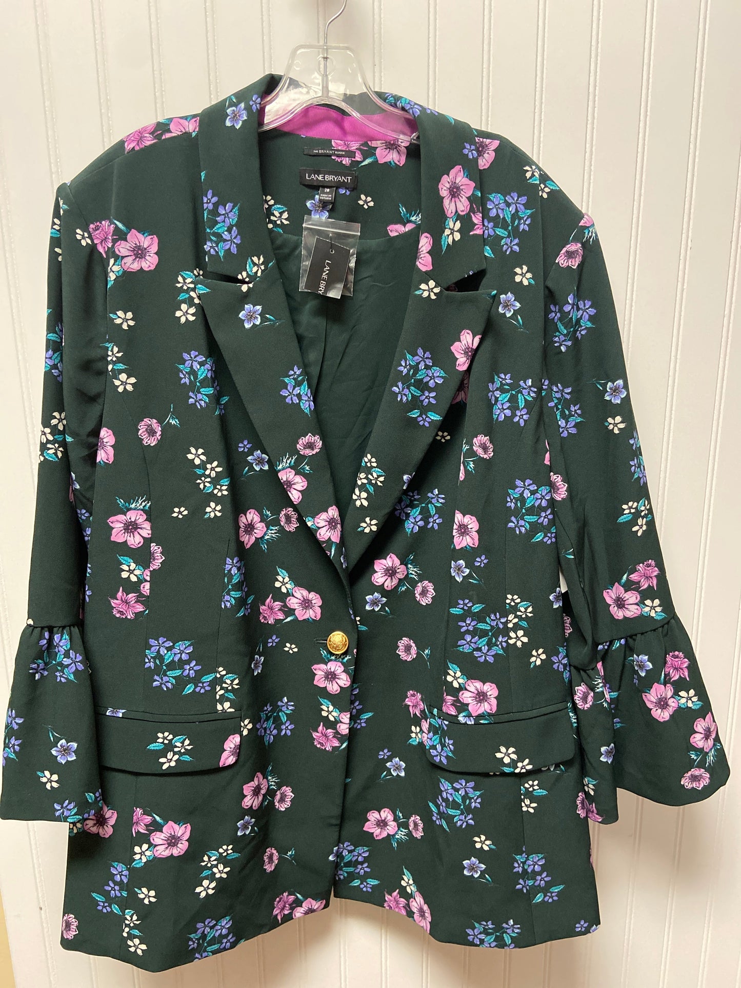 Blazer By Lane Bryant In Green, Size: 3x