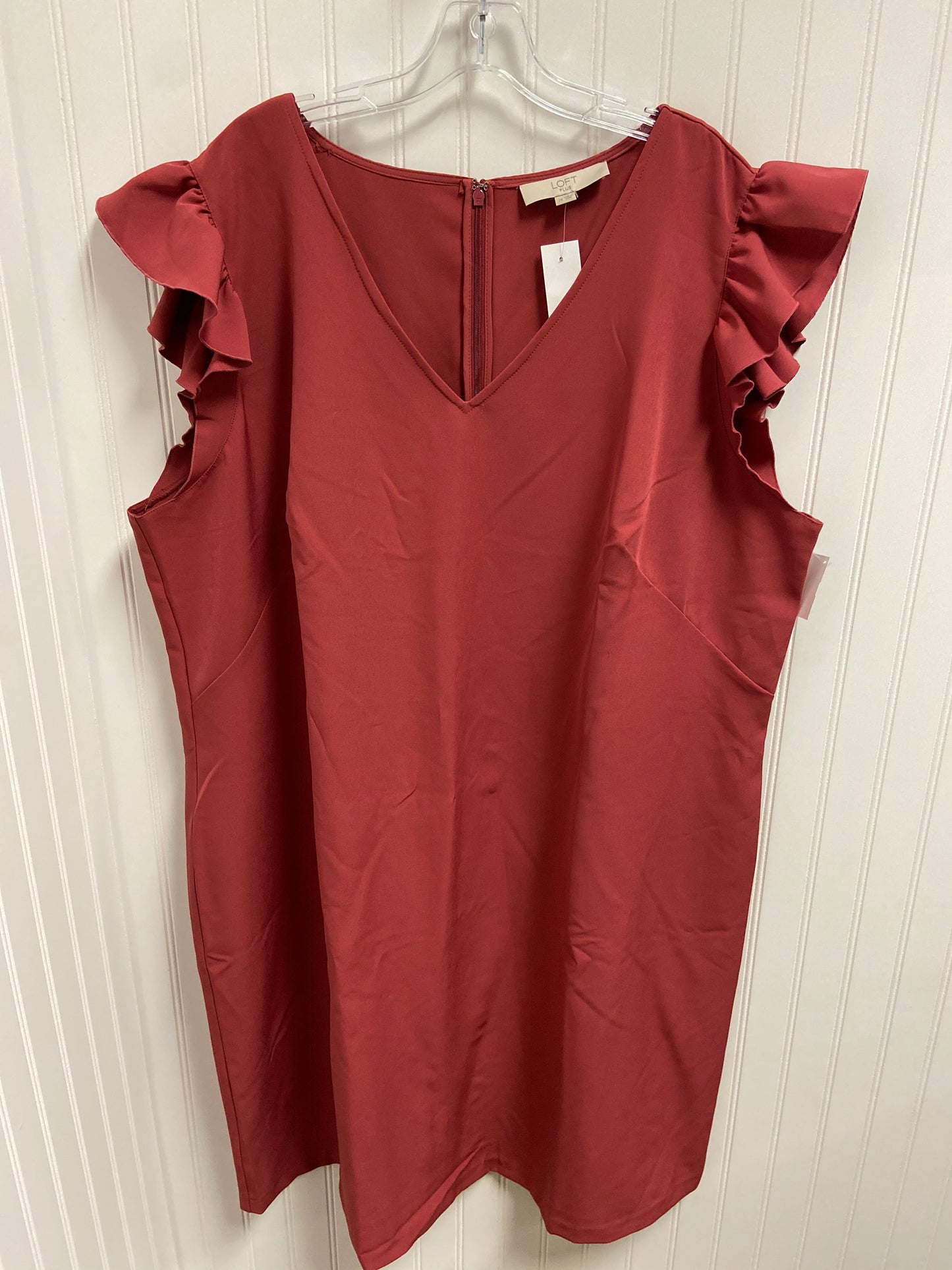 Dress Work By Loft In Mauve, Size: 26