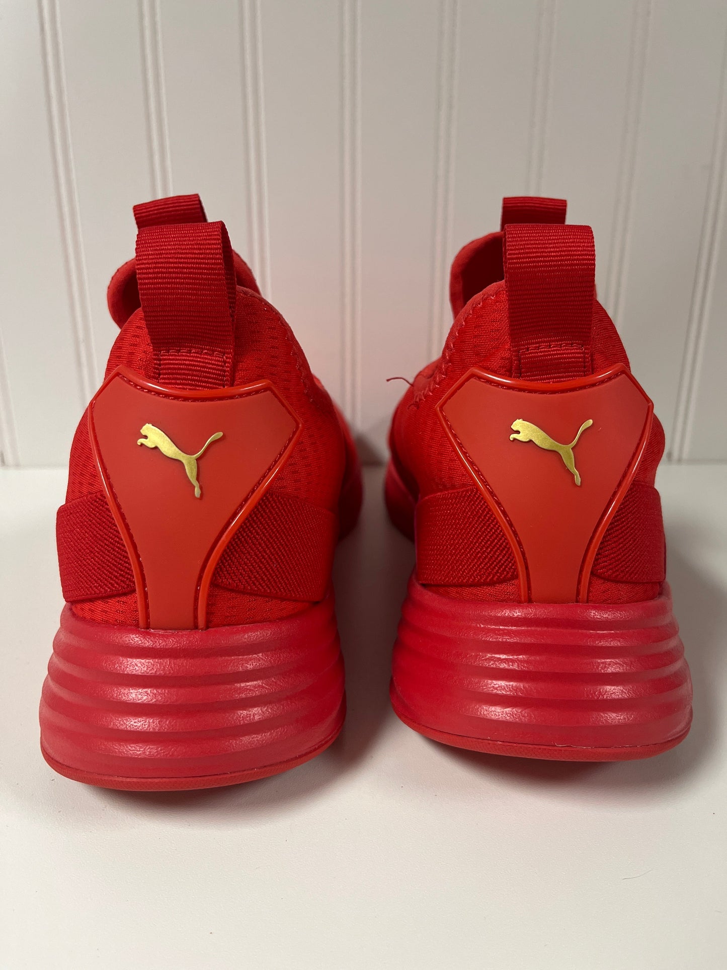 Shoes Athletic By Puma In Red, Size: 10