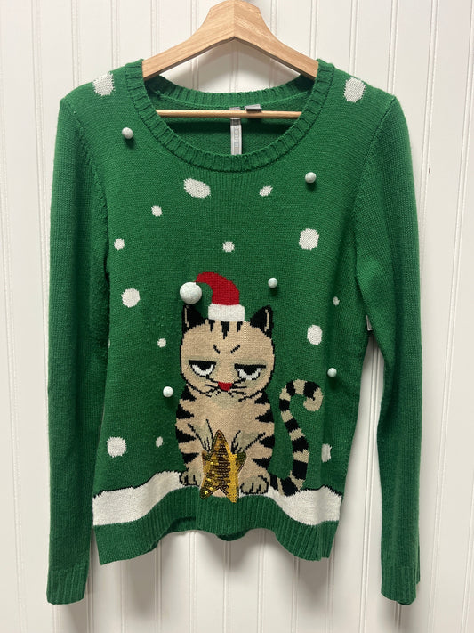 Sweater By By Design In Green, Size: L