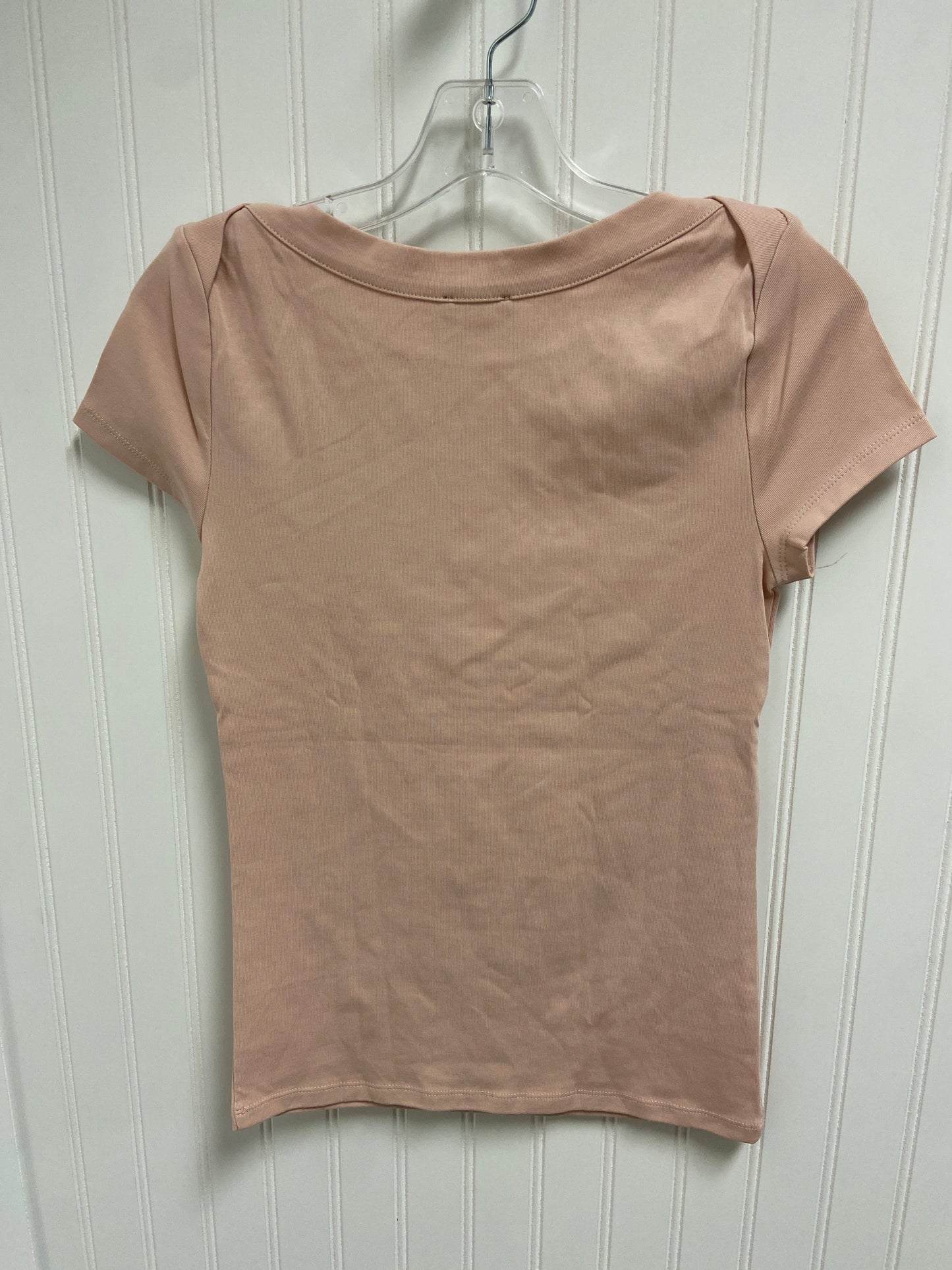 Top Short Sleeve Basic By Ann Taylor In Pink, Size: Xs