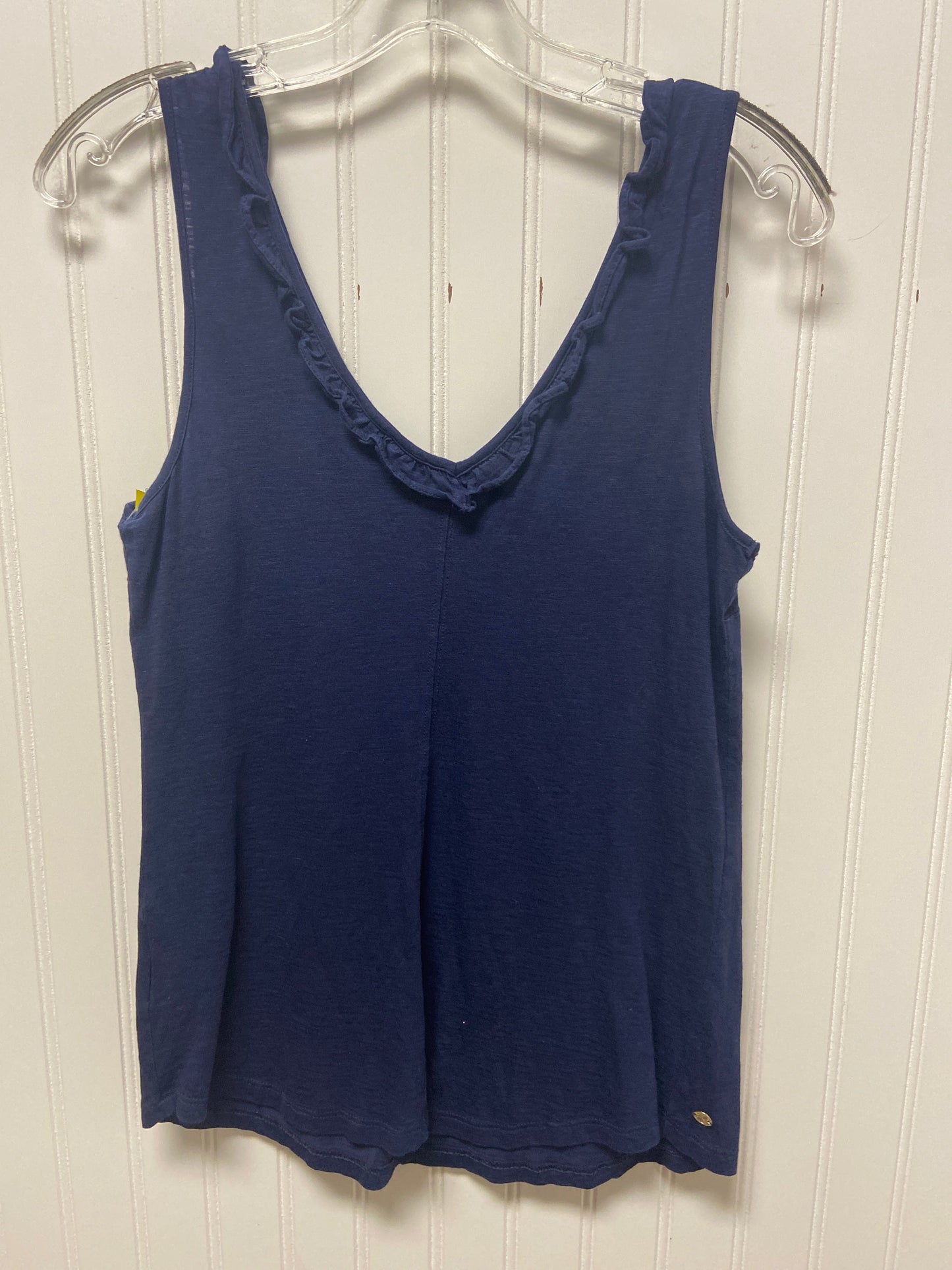 Top Sleeveless Designer By Lilly Pulitzer In Navy, Size: Xs